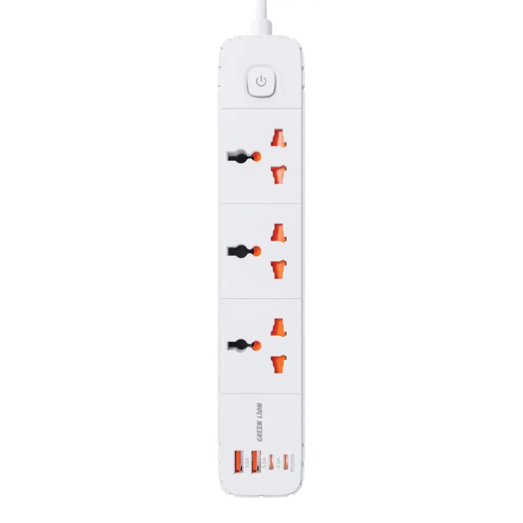Green Lion GS-300 Power Socket 2500W - White