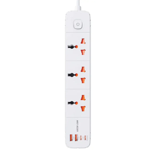 Green Lion GS-300 Power Socket 2500W - White