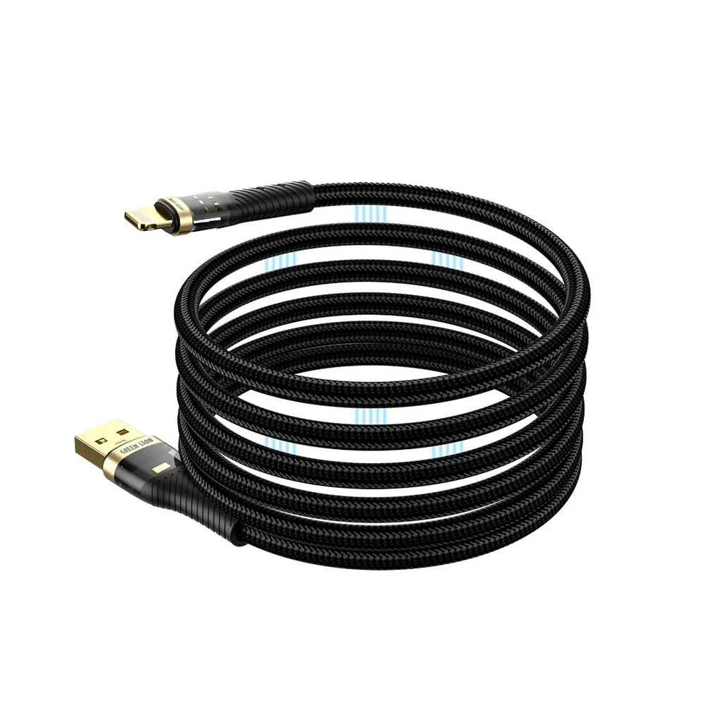 Green Lion Magnetic Cable USB-A TO LIGHTNING 12W 1m