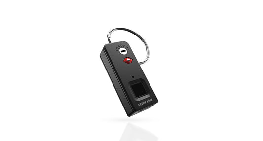 Green Mini Fingerprint padlock 0.5S Unlock