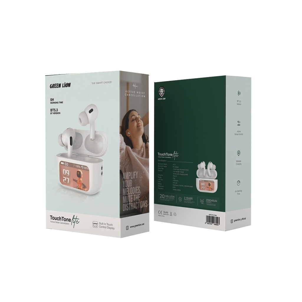 Green Lion Touch Tone Active Noise Cancellation