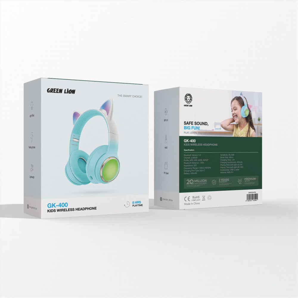 Green Lion GK-400 Kids Wireless Headset