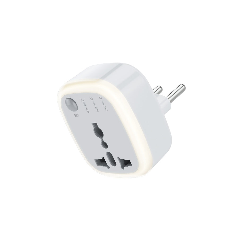 Green Lion Universal Conversion Plug Timer Function LED Light - White