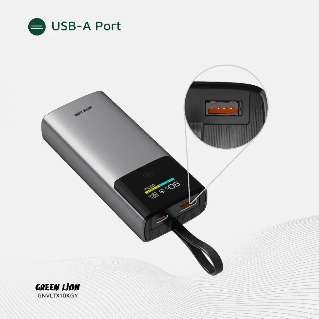 Green Lion Voltix 10000mAh Power Bank PD20W Fast Charge