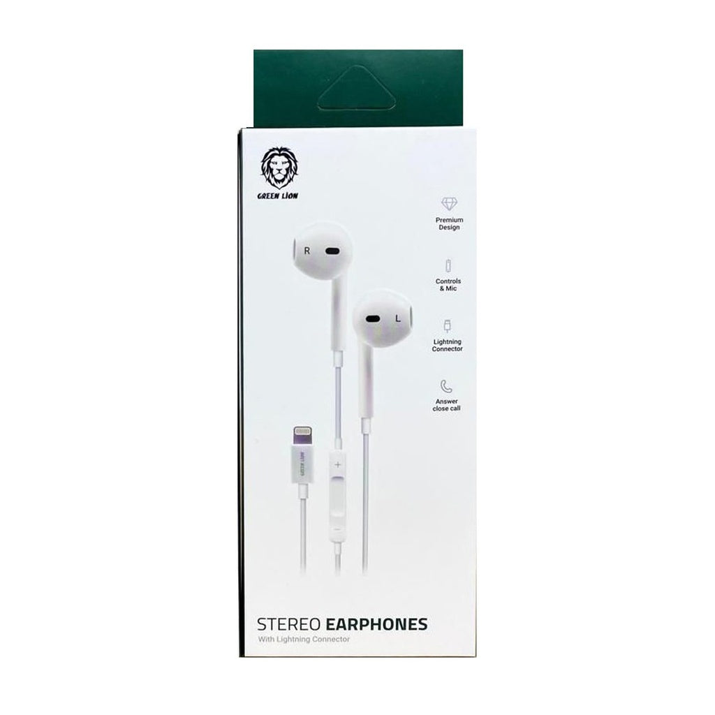 Green Lion Stereo Earpgone Lightning