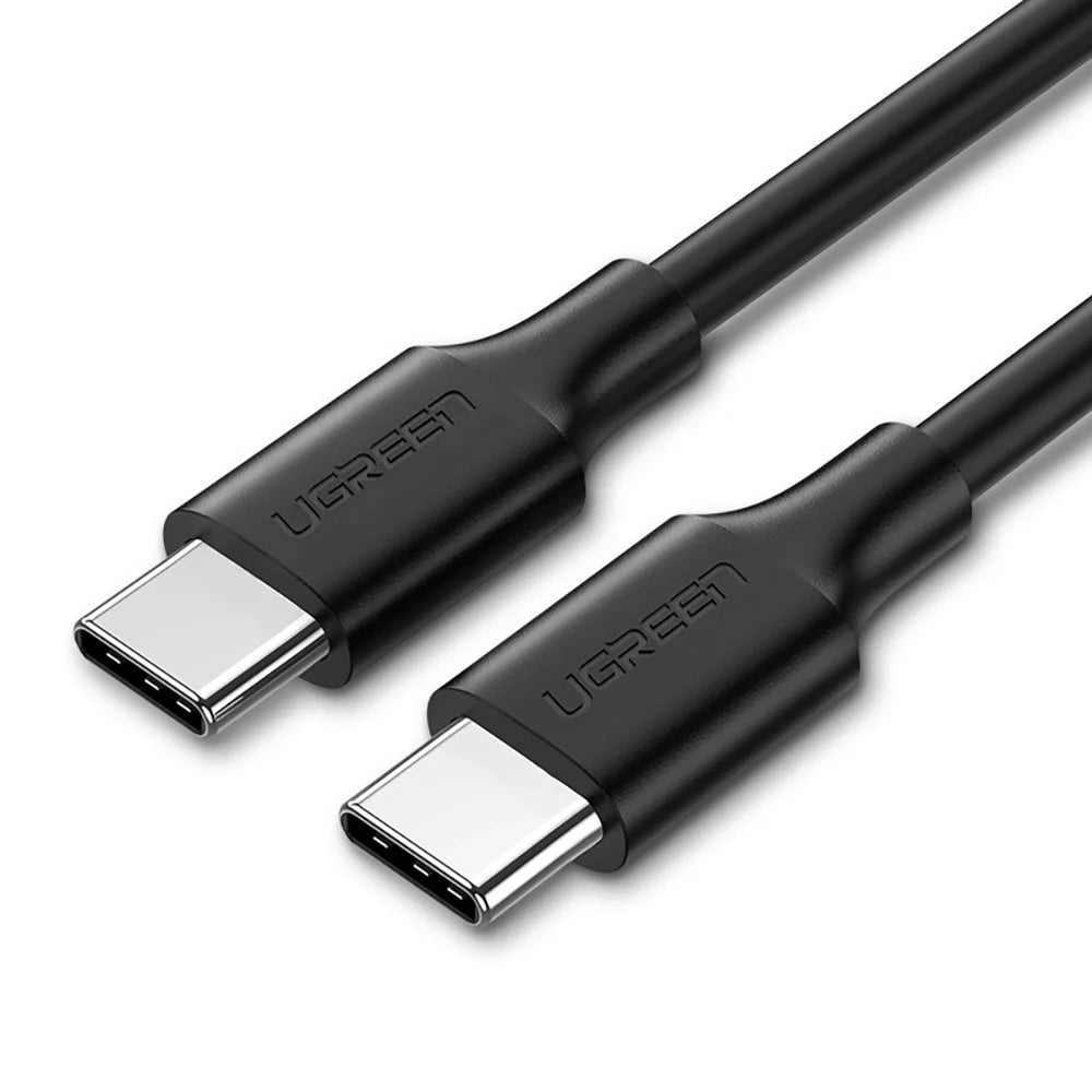 Ugreen USB-C TO USB-C PD Fast Chaeging Cable 60W 1m - Black