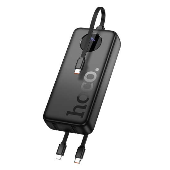hoco Digital Display 22.5W+PD20W Full Compatable Power Bank 20000mAh - Black