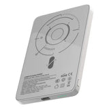 Levelo Lumex Slim Magnetic Power Bank 5000mAh White