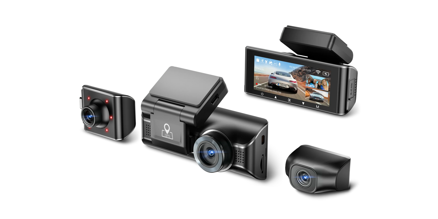 Azdome Dash Cam M550 Max+64GB