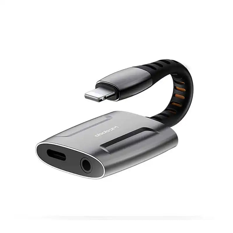 محول صوت Mcdodo Lightning إلى Lightning وDC3.5mm 