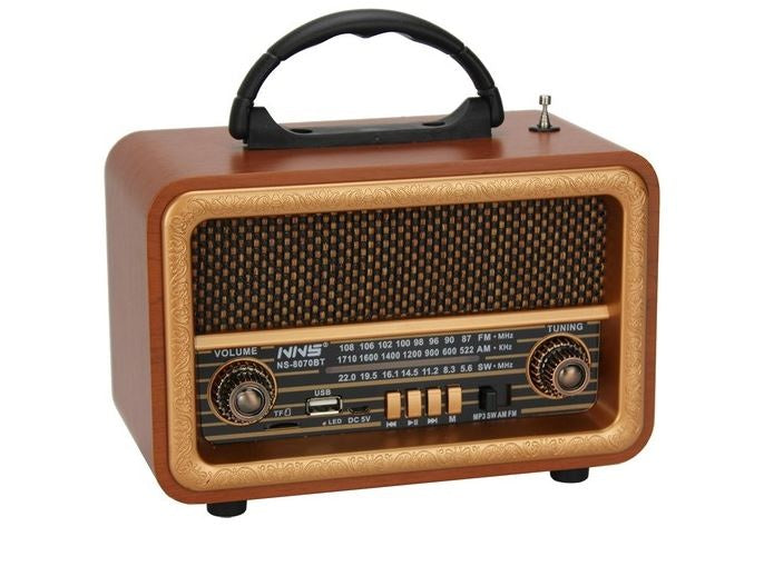 راديو NNS AM / FM / SW ثلاثي النطاق مع USB - NS-8069BT