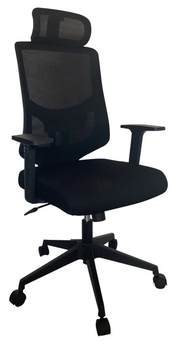 Office Super Chair No Rear Stand Black