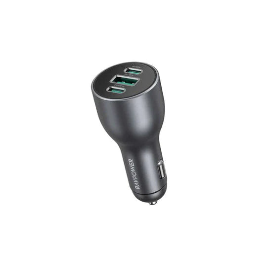 شاحن سيارة Ravpower PD 100W بثلاثة منافذ USB - RP-VC1011