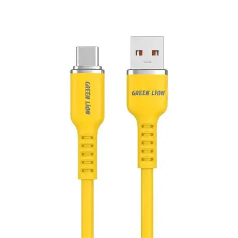 Green Lion USB-A TO USB-C Silicone Cable 15W 1m