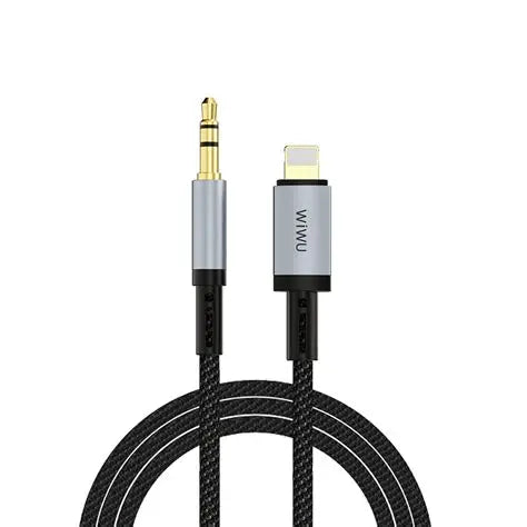 Wiwu Legend Audio IP TO 3.5mm Converter 1m
