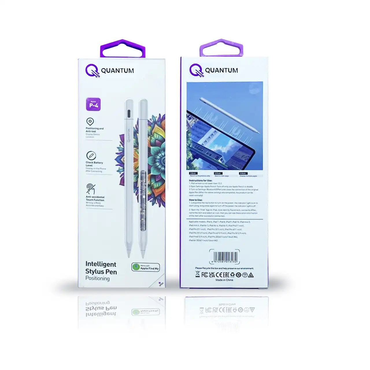 Quantum Intelligent Stylus Pen Positioning P-4