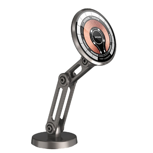Porodo Magsafe Charging Transparent Phone Mount 360 Rotating