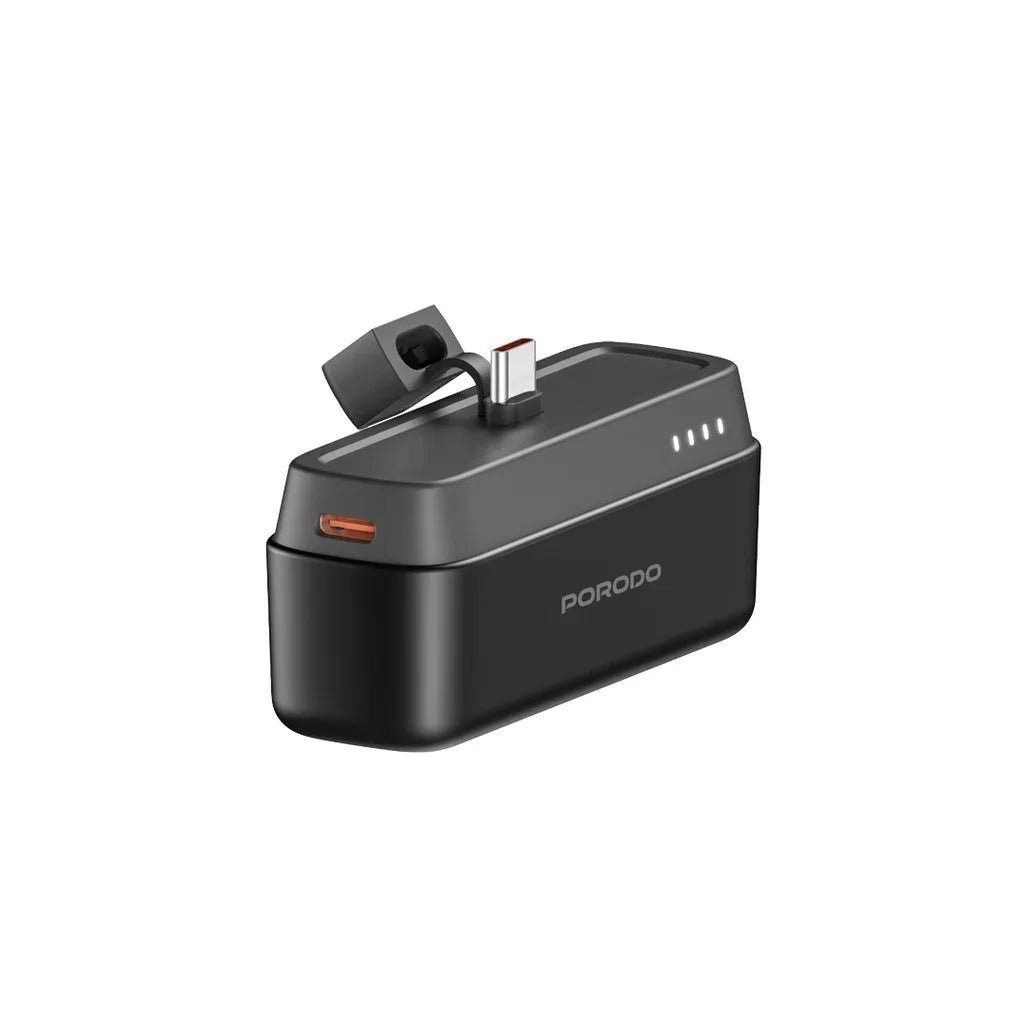 Porodo 5000mAh Power Bank Type-c Connector PB048