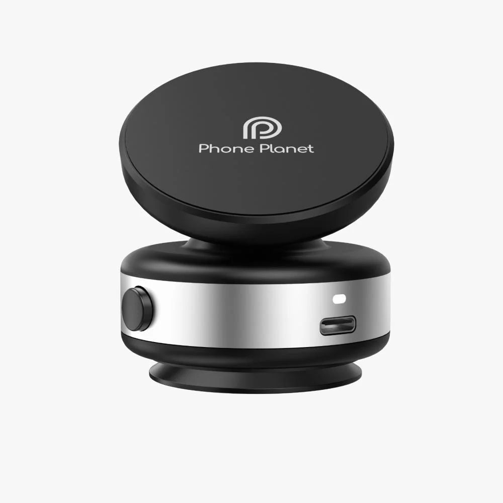 Phone Planet Magnetic Car Mount Bracket Electric Suction Cup 360* - PP-HD10