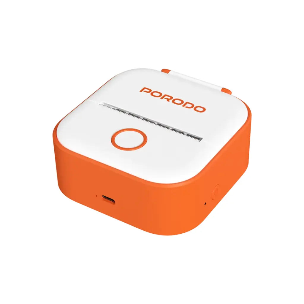 Porodo Pocket HD Thermal Printer iOS/Android App LFS048 - White