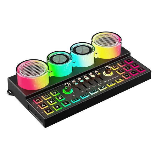 Porodo Audiolink Multi-Platform Audio Mixer & Speaker