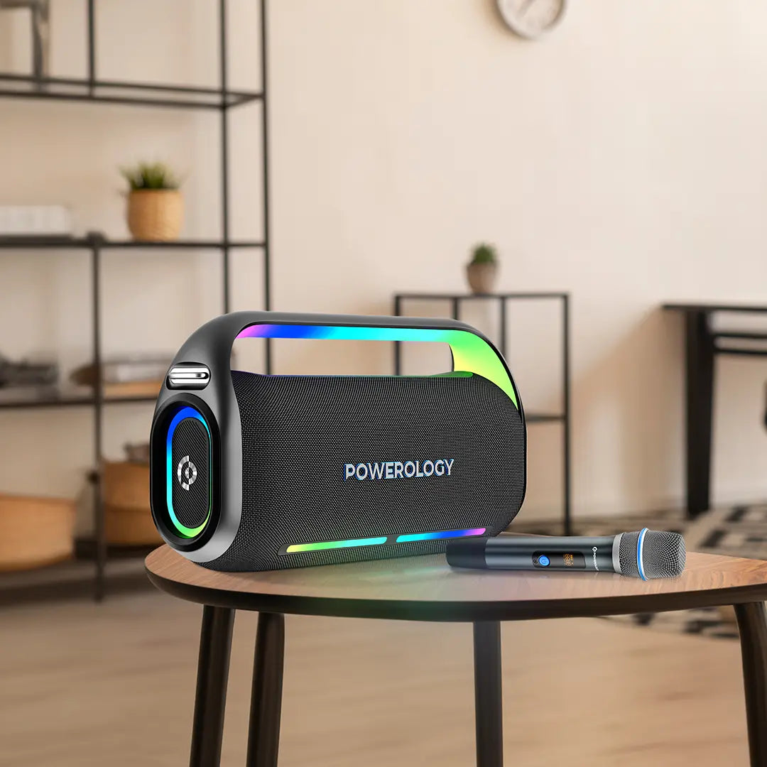 Powerology Deep Bass Party Speaker Haut-Parleur De Fete 200W PW012