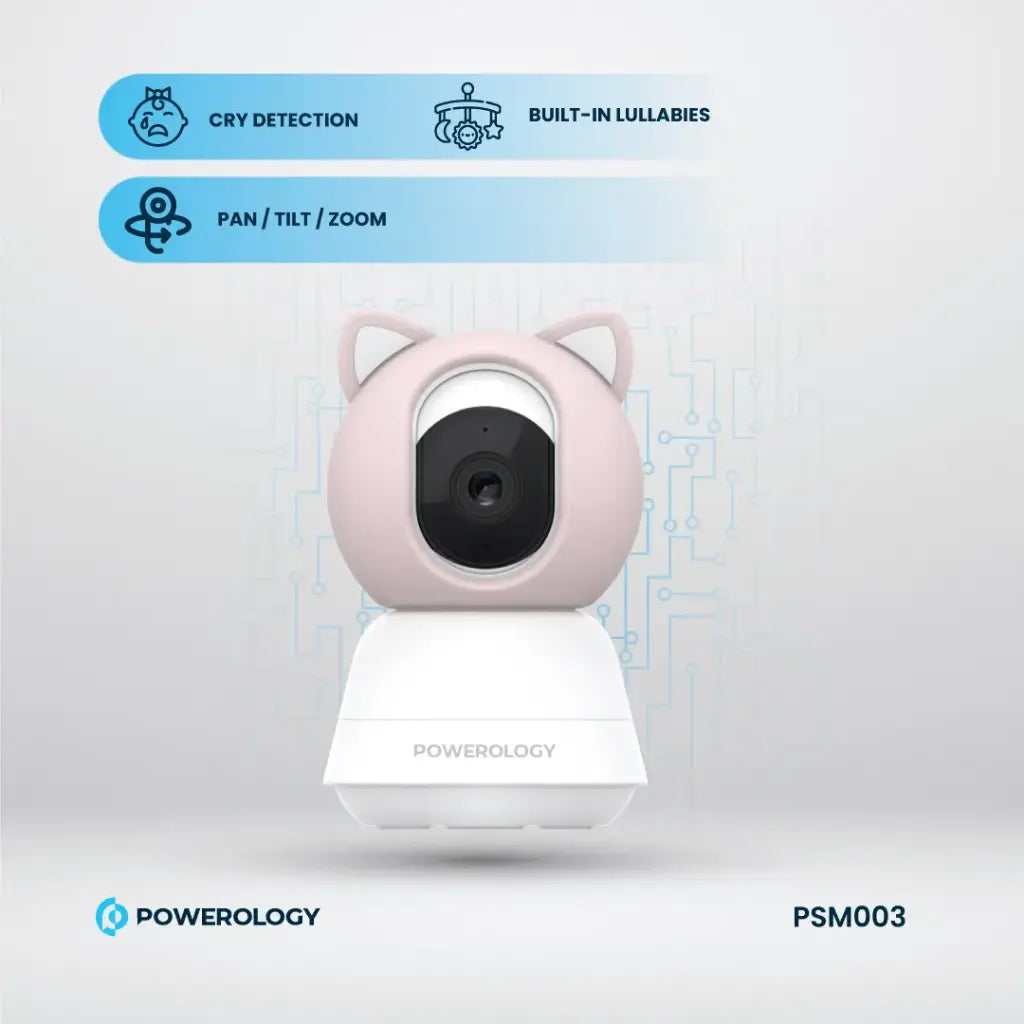 Powerology Monitor & APP Baby Camera - SM003