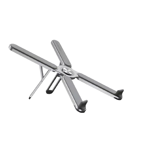 Powerlogy Aluminum Folding Laptop Stand Height Adjustable