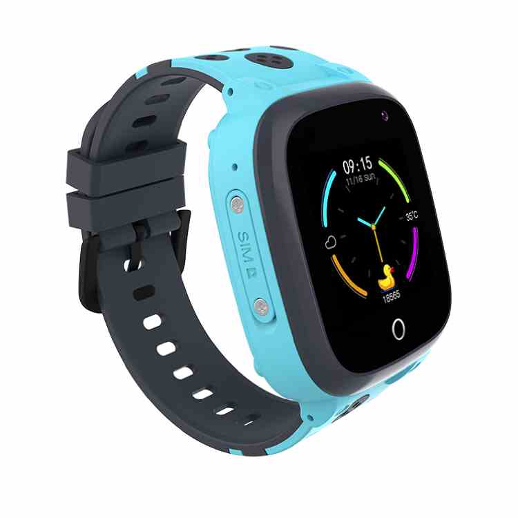 Porodo Kids 4G GPS Smart Watch Android BIUE