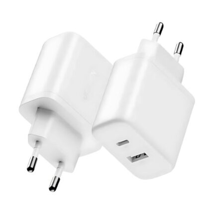 Ugreen 2-Port Fast Charger 20W - Color White-X227