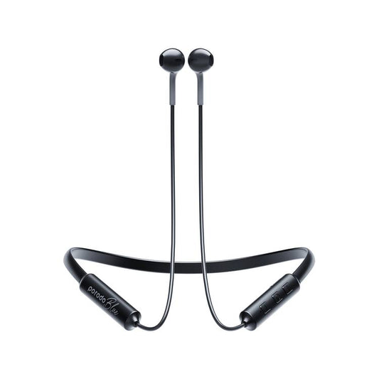 Porodo Enc Neckband Environment Noise Cancellation - Black