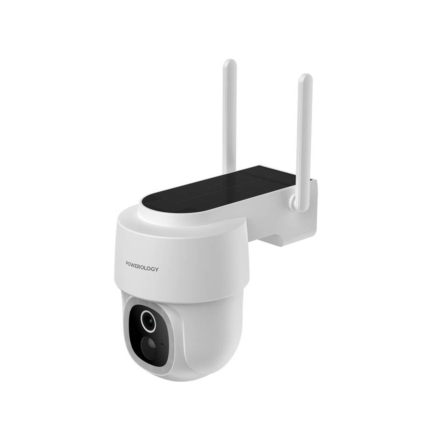 Powerology Built-in Solar Pan & Tilt Outdoor Camera 2K PP073