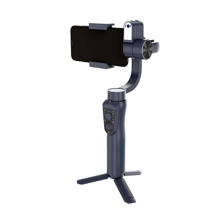 Porodo 3-Axis Ai Tracker & Light Gimbal Stabilizer LFS035