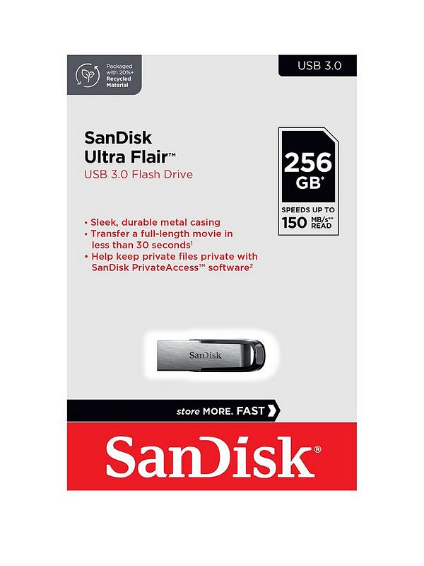 Sandisk Ultra Flair USB 3.0 Flash Drive 256GB