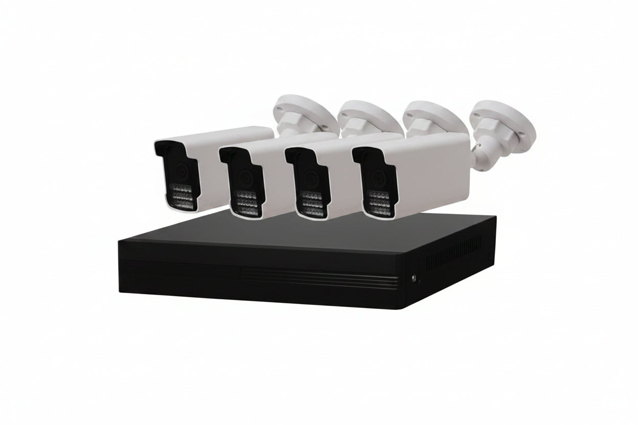 Kit Starlight 4 Outdoor Starlight Camera+1 DVR 4k Ultra HD 5MP Resoluion