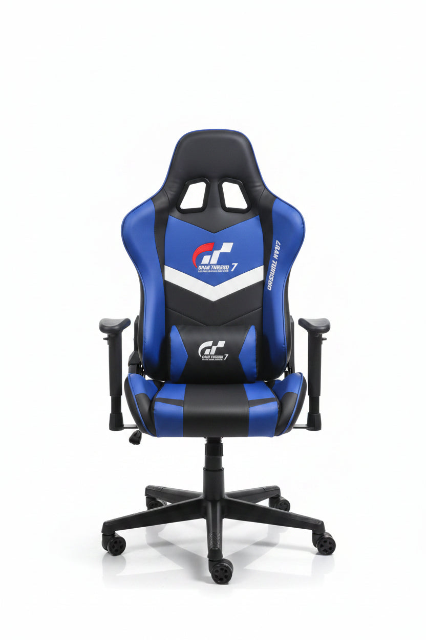 Gaming Chair - Gran Turismo -Black/Blue/White