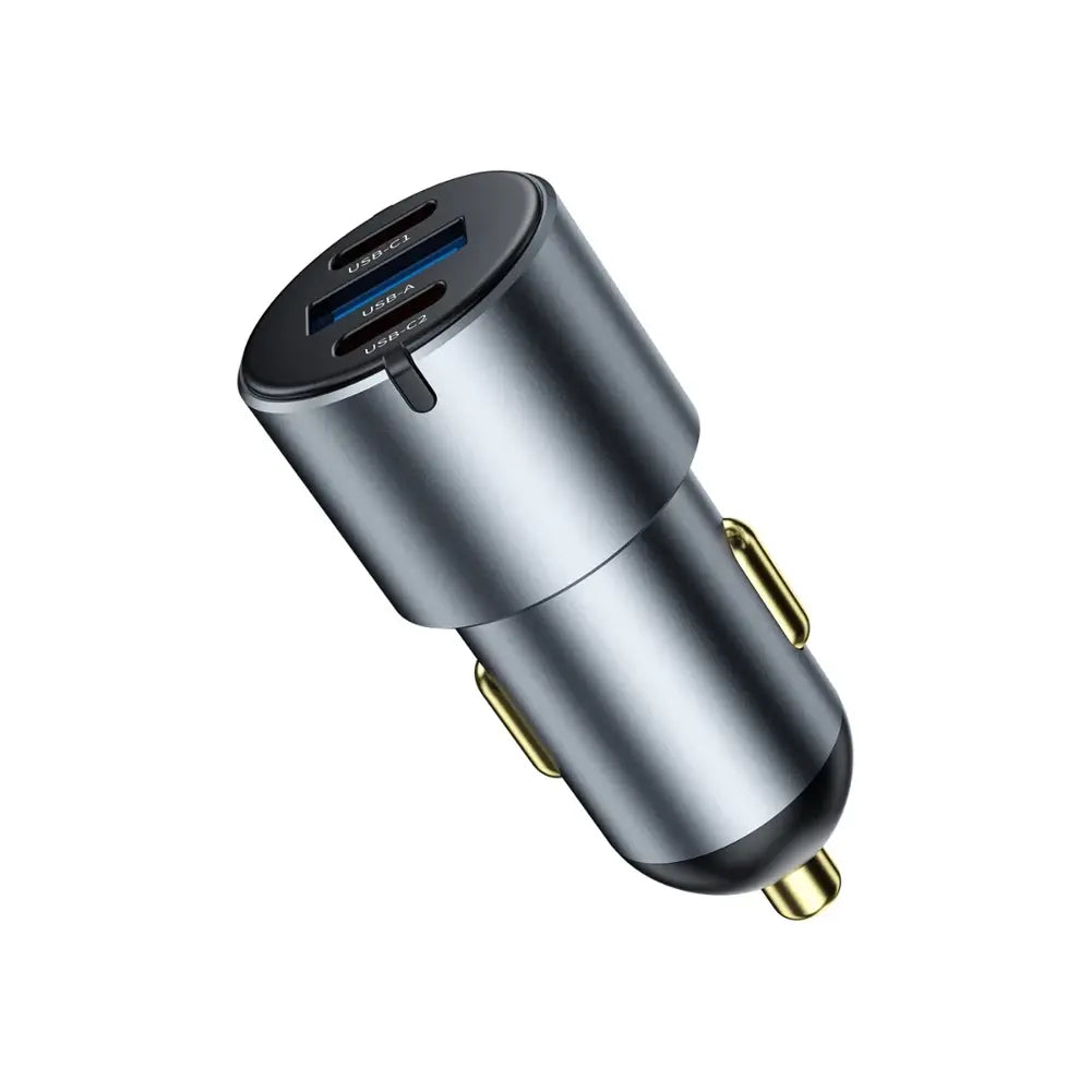 Wiwu Nano Pro USB-A+2C Fast Car Charger 60W - WI-CC032