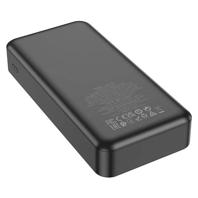 hoco Charge 50% in 30 Mini Power Bank 20000mAh J102A - Black