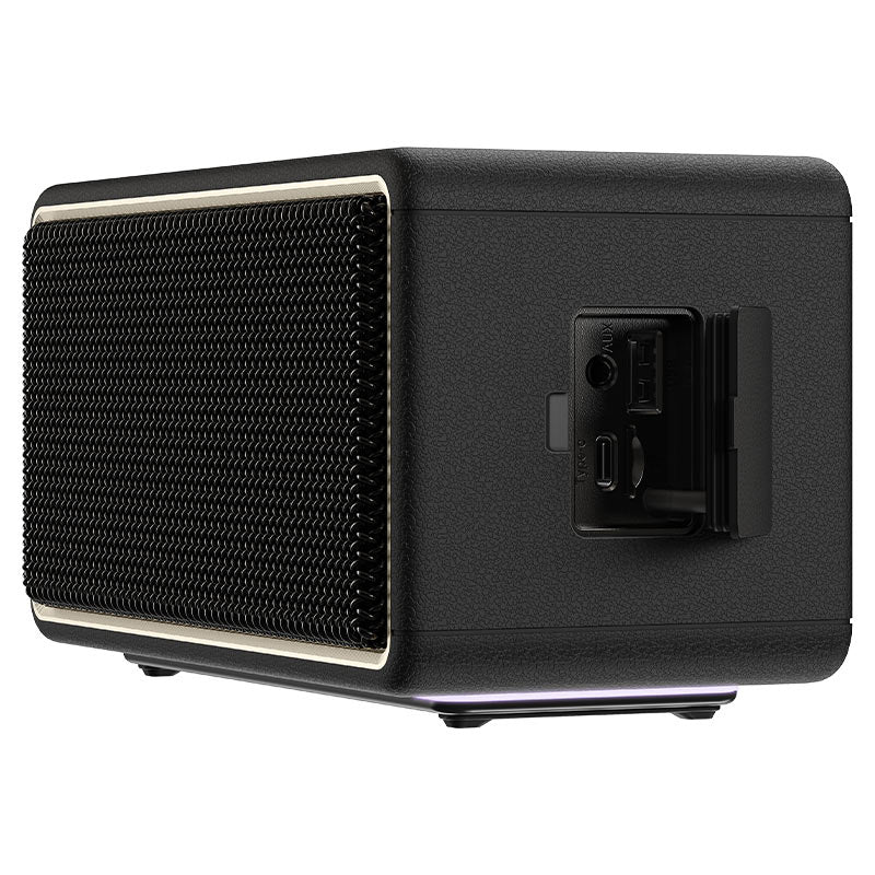 Acefast Portable Wireless Speaker 80W Sound Units High Peak Power RGB Lighting - K3 Max Black