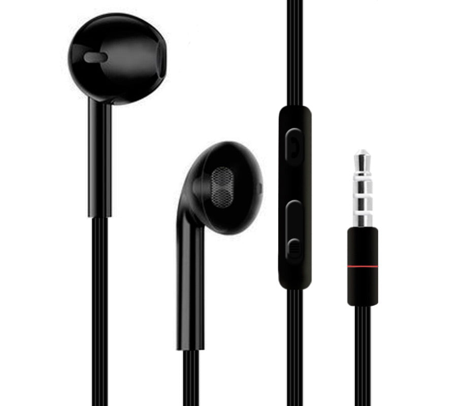 Nyork Universal Earphone 3.5MM - White + Black
