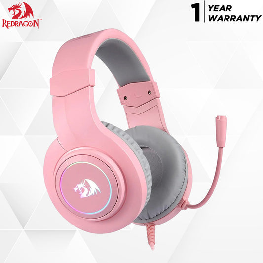Redragon Hylas USB Virtual 7.1 Surround Sound RGB Wired Gaming Headset H371P