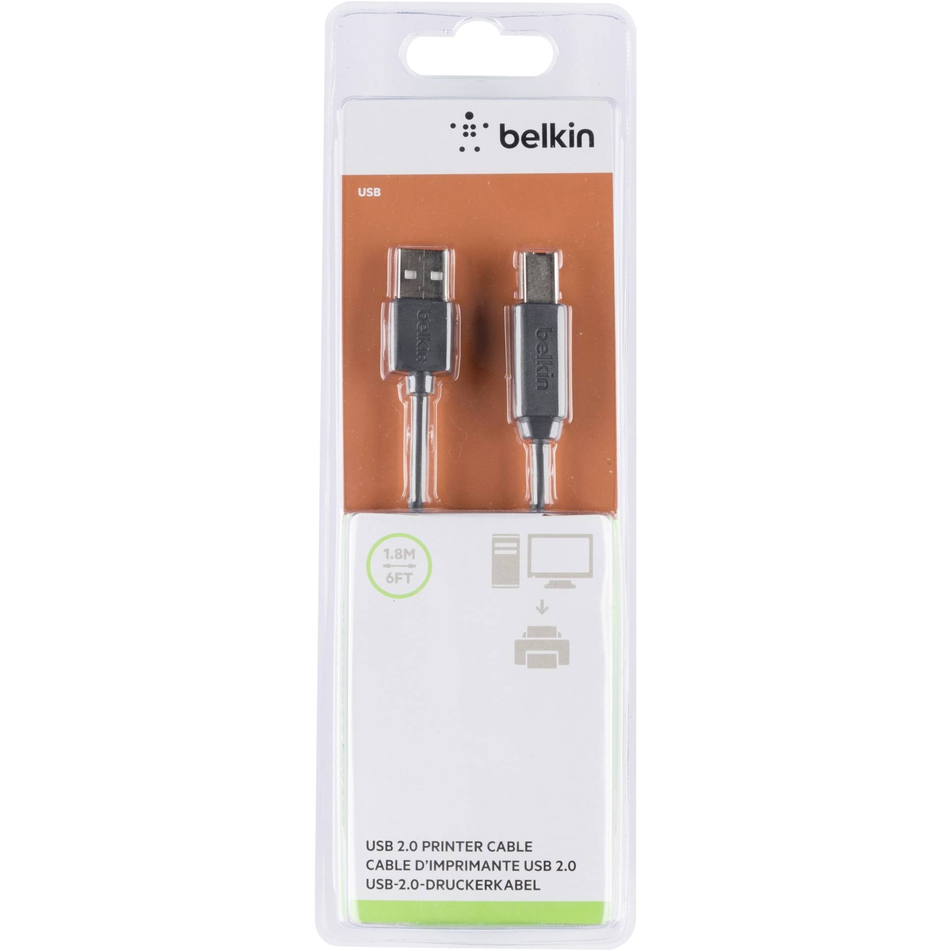 Belkin USB 2.0 Printer Cable 3m