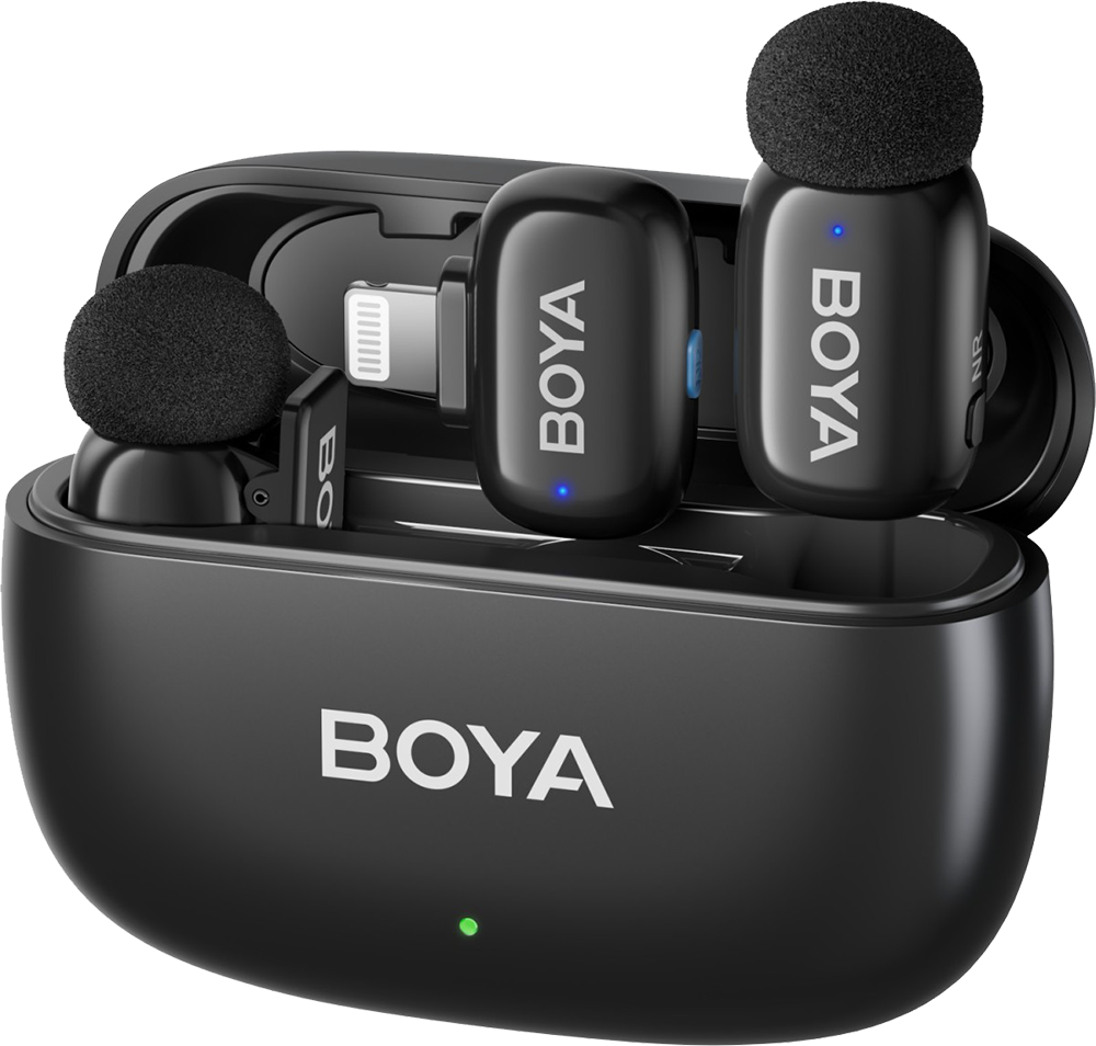 BOYA 2.4 GHz Ultra-Mini Wireless Microphone Lightning