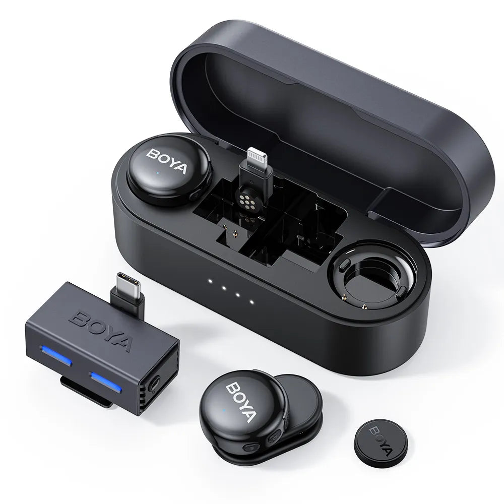 BOYA Link 3 Al-Powered Button-Sized Wireless Microphone