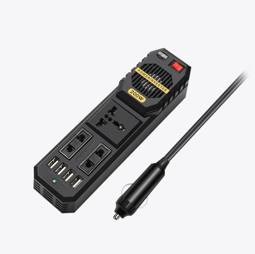 green Lion Start Dlus Power Inverter 200W DC12 - AC 220V