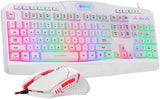 Redragon Gaming Essentials S101W Keyboard/Mouse 2 in 1 Set - White
