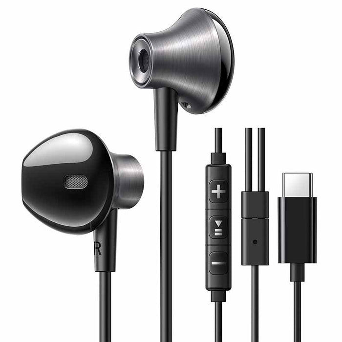 Ugreen Wired Earphones With Usb-c Connector - EP106 Black