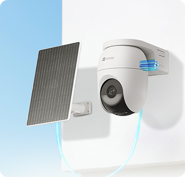 Ezviz Smart Home Battery Camera And solar Panel Kit 2k - CB8 Lite