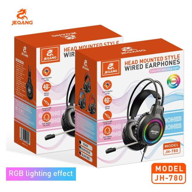 Jeqang Head Mounted Style Wird Earphone - JH-780