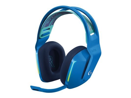 Logitech G733 Wireless RGB Gaming Headset - Blue
